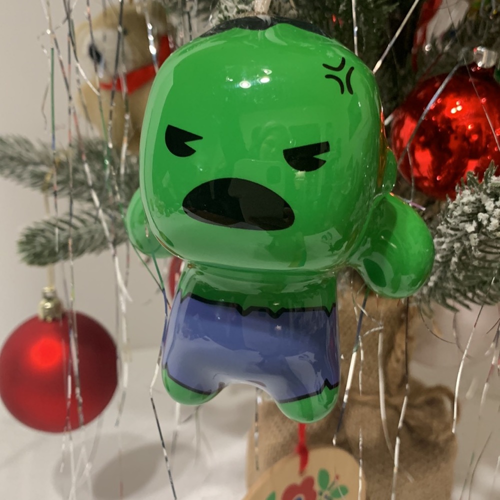Baby hulk ornament kawaii